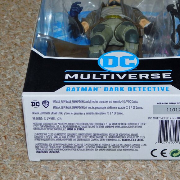 2022 McFarlane DC Multiverse 7" Batman Dark Detective Figure MIB New - Picture 8 of 11